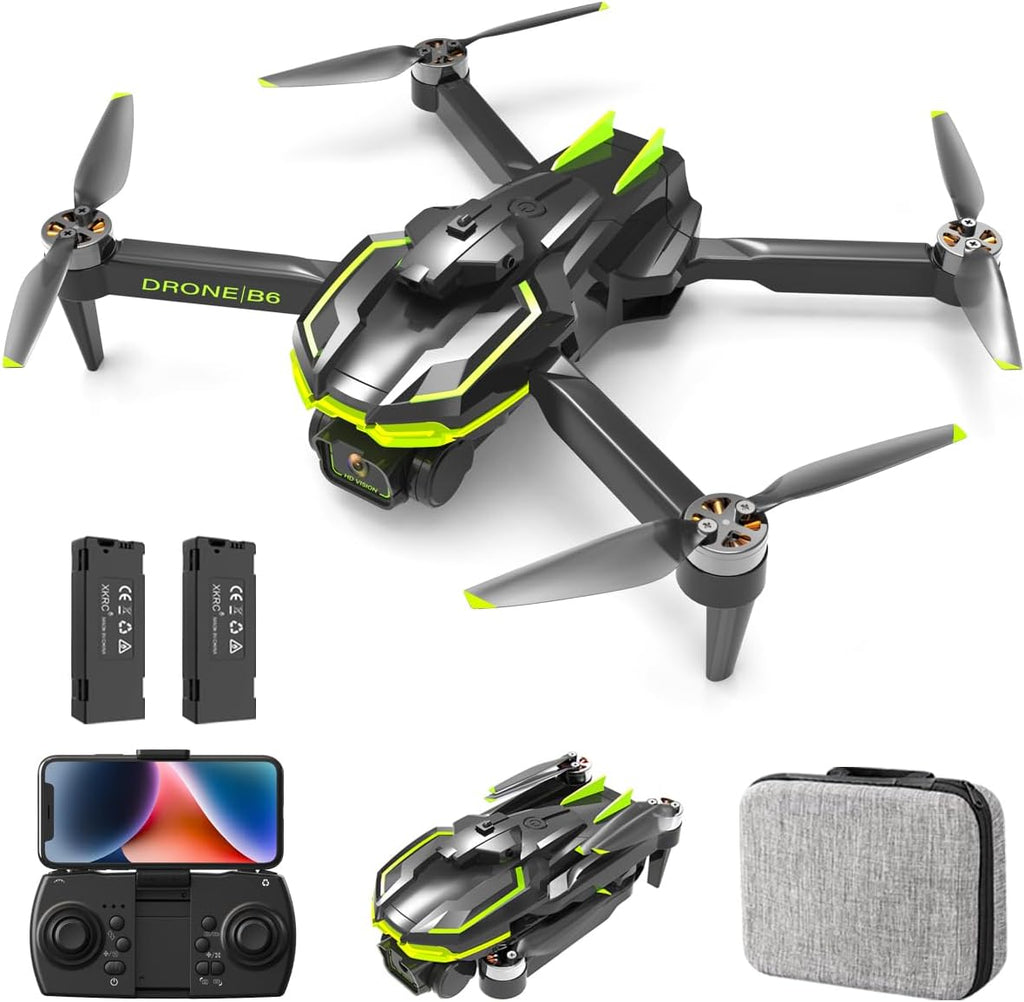 Drone with Camera 1080P for Kids and Adults, Brushless Motor Foldable Drone for Beginner, 36 Mins Flight Time/One Key Start/Gesture Photography, Toys for Boys and Girls 8-12 Birthday Gifts