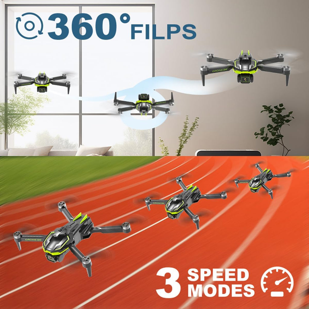 Drone with Camera 1080P for Kids and Adults, Brushless Motor Foldable Drone for Beginner, 36 Mins Flight Time/One Key Start/Gesture Photography, Toys for Boys and Girls 8-12 Birthday Gifts