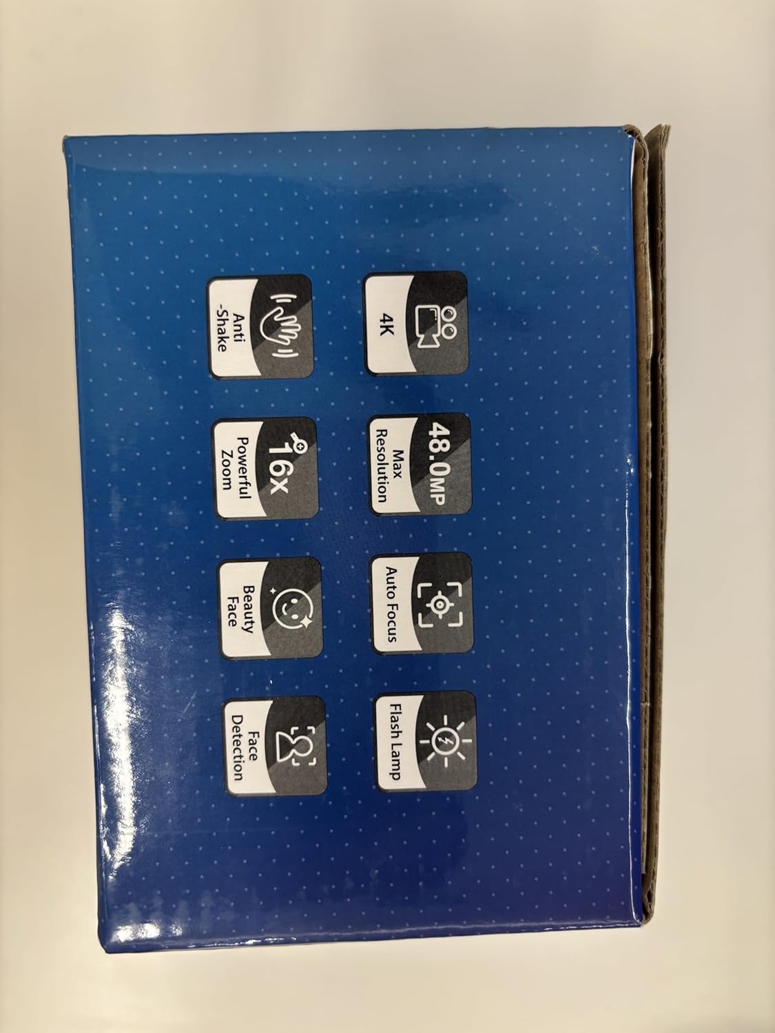 Digital Camera 4K, 48MP 16X Autofocus Digital Zoom Photo Camera, 3 Inch 180° Flip LCD Screen Compact Vlogging Photography Camera with Charging Station, 2 Batteries, 32GB Card for Children, Beginners