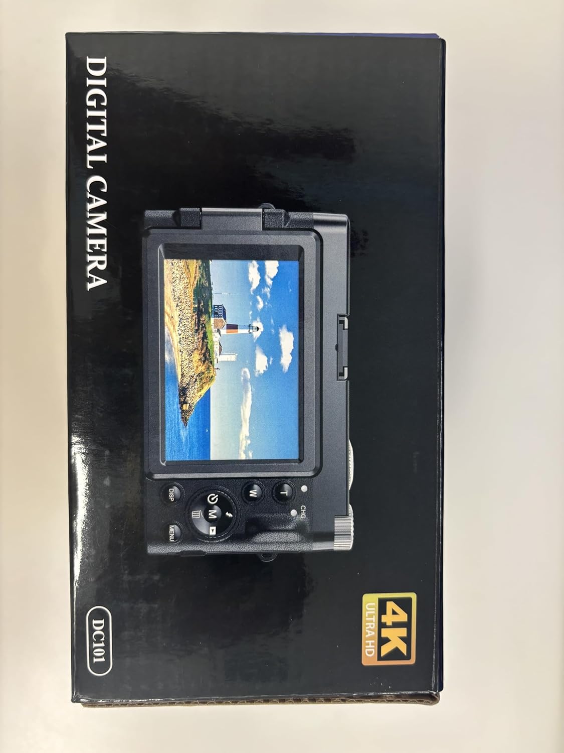 Digital Camera 4K, 48MP 16X Autofocus Digital Zoom Photo Camera, 3 Inch 180° Flip LCD Screen Compact Vlogging Photography Camera with Charging Station, 2 Batteries, 32GB Card for Children, Beginners